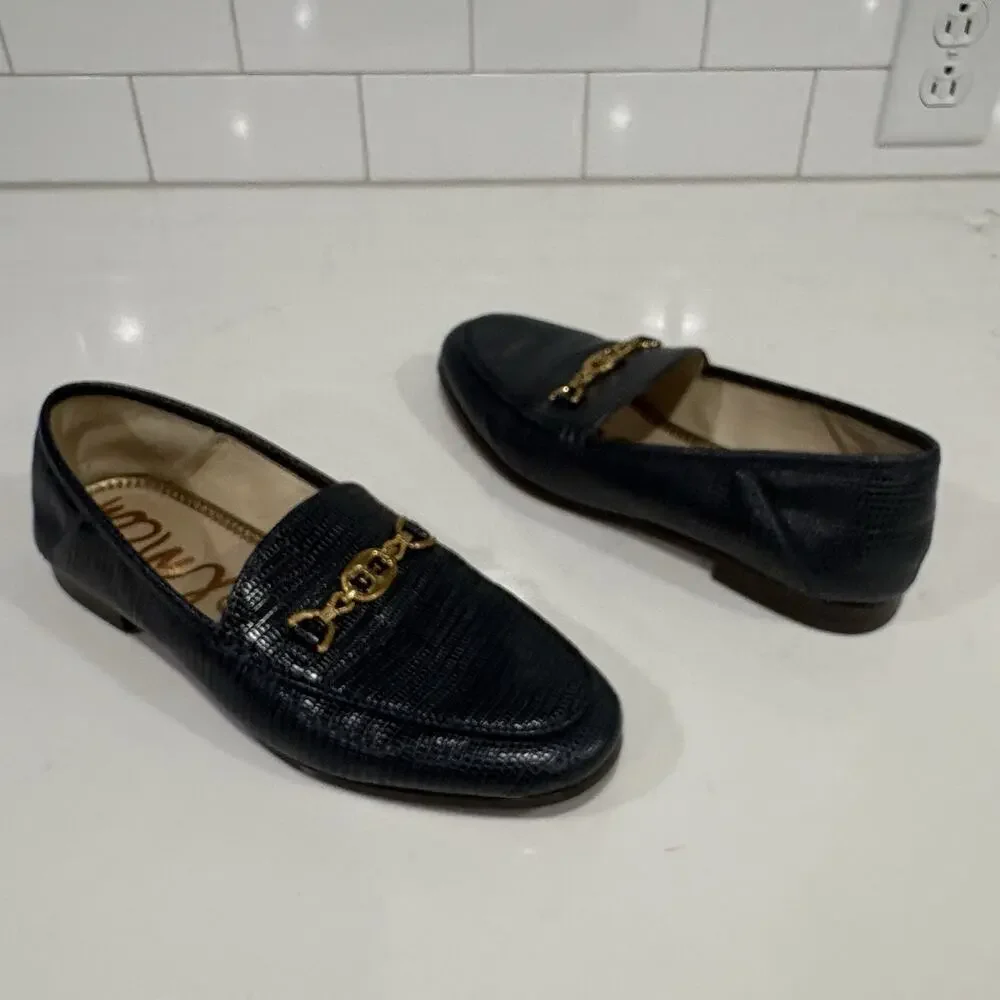 Sam Edelman | Loafers Shoes Loraine Navy Bit Flats- Size 6